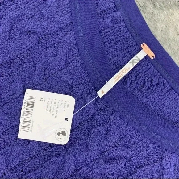 NWT Free People Baby Cable Tee - Picture 4 of 10